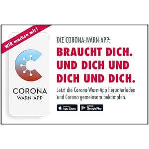 Corona Warn-App Motiv 07 Braucht Dich. Und dich und dich und dich