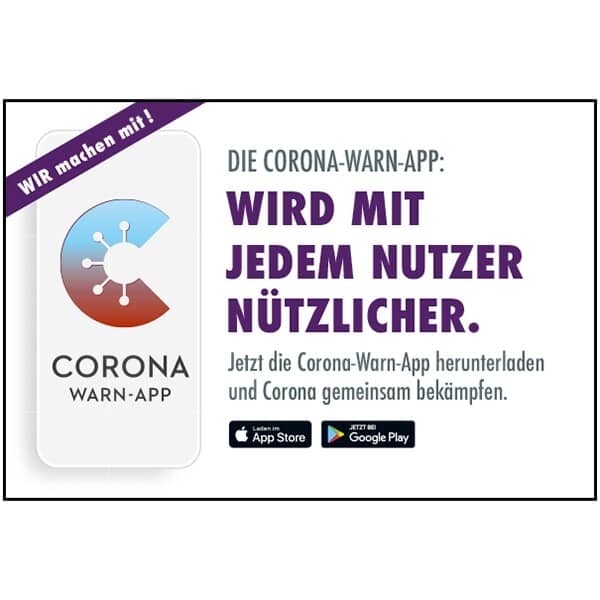Corona Warn-App Motiv 05 Wird mit jedem Nutzer nützlicher